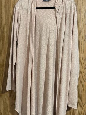 Scarlett Blush-Pink Open Cardigan